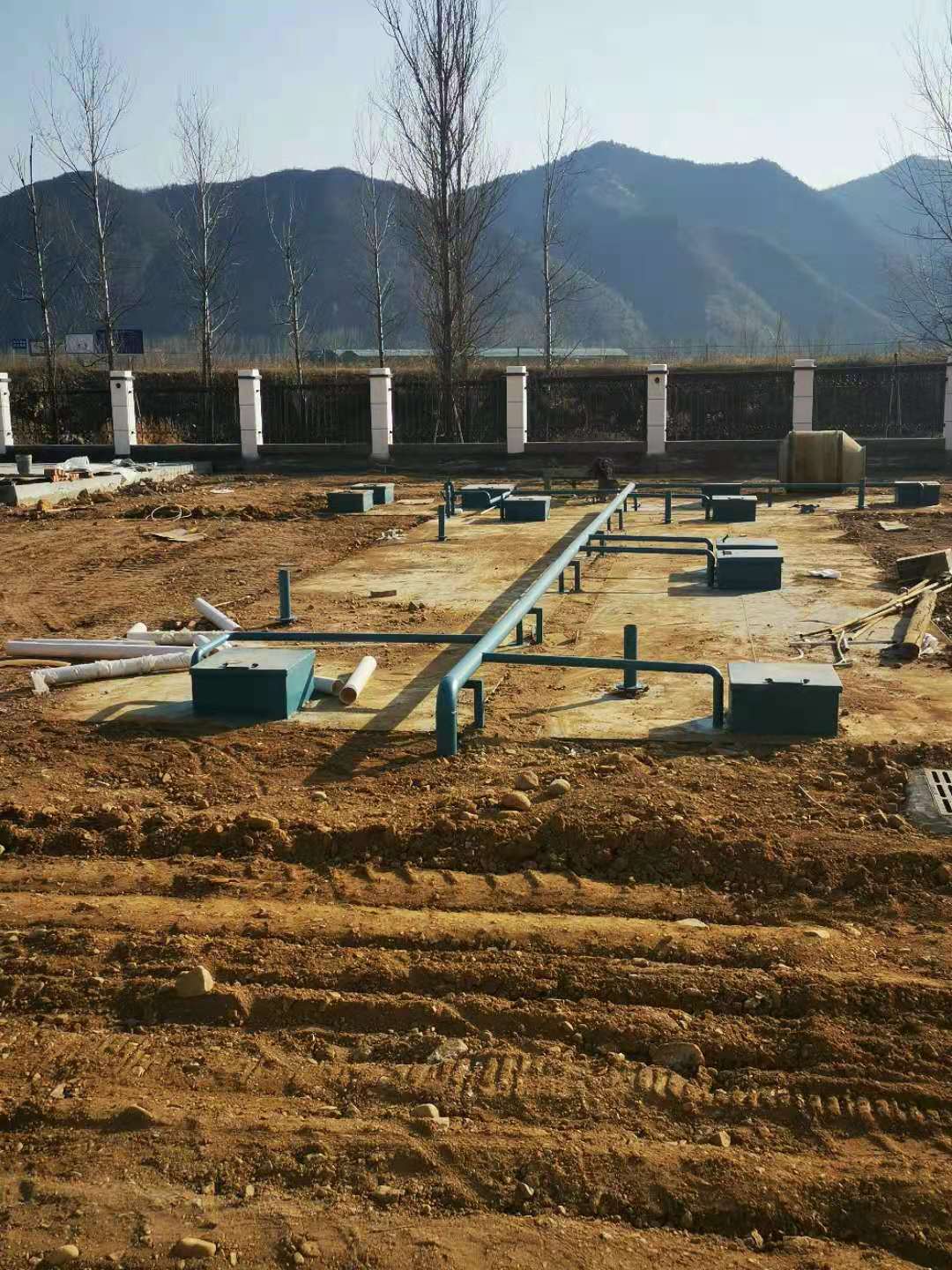 嵩縣舊縣鎮一體化生活污水處理設備/500噸每天